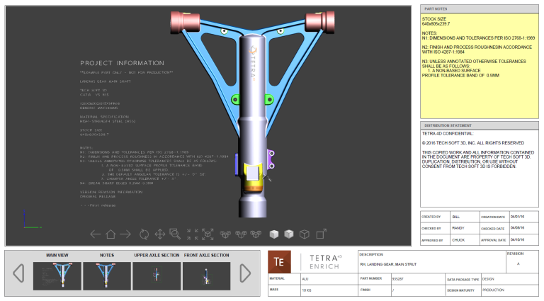 3D PDF Samples & Examples | Tetra 4D