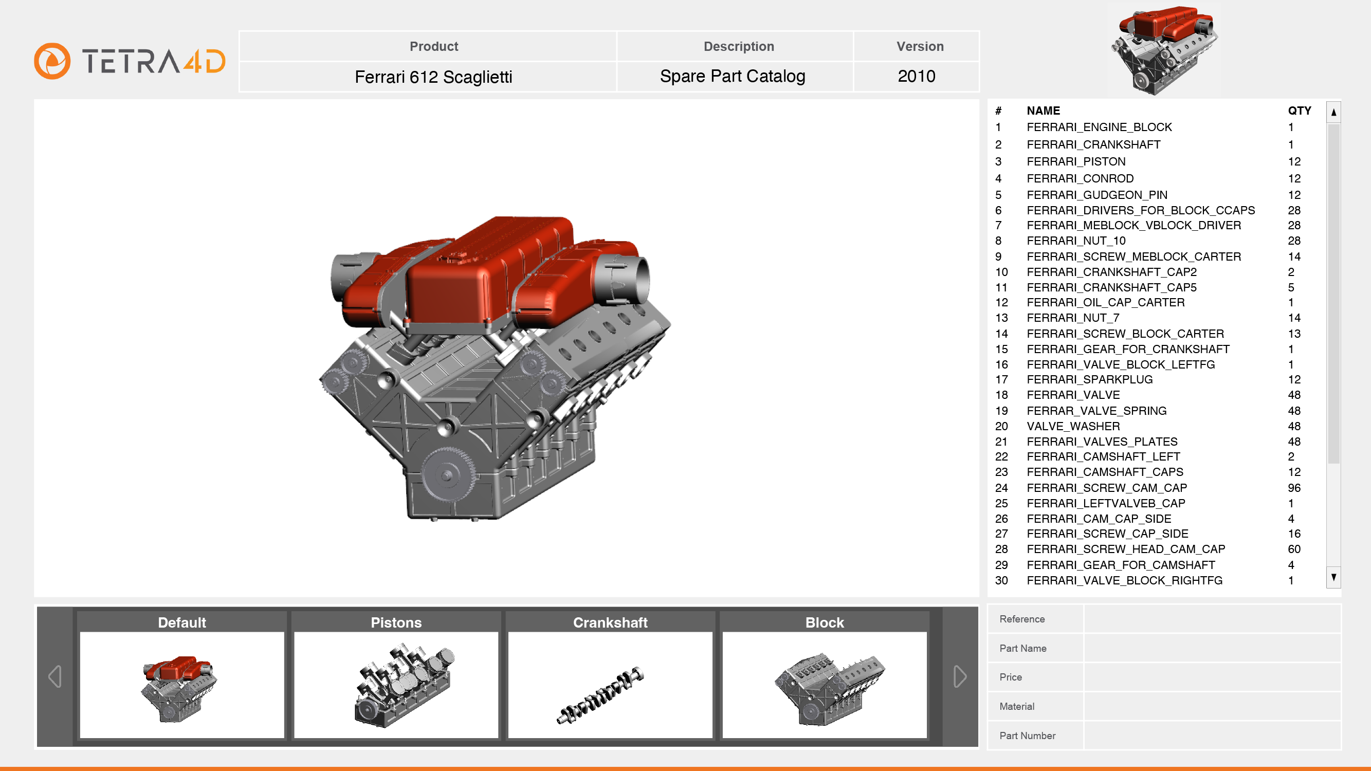 Spare Part Catalog_Engine